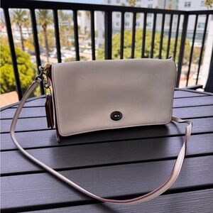 Coach Cream Crossbody Bag